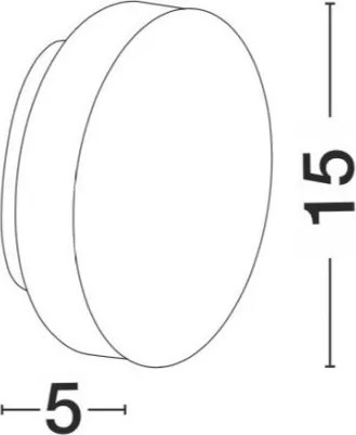 NOVALUCE 859439 SUITE Modern Kültéri Fali Lámpa LED IP54