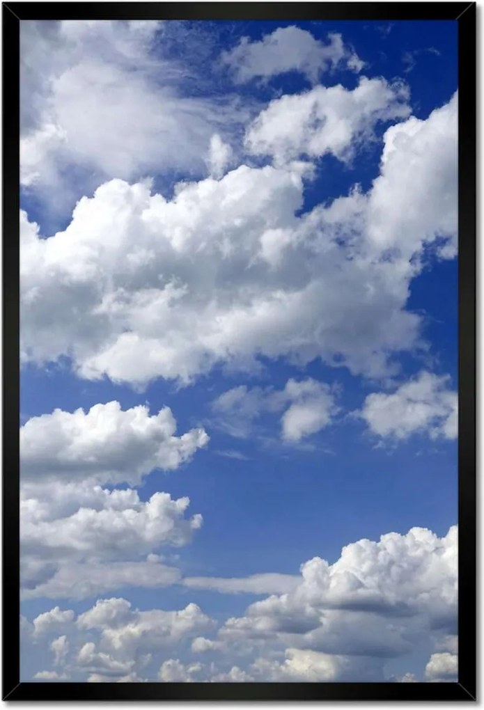 Poszterek keretben 40x60 Gömbölyű felhők Égbolt