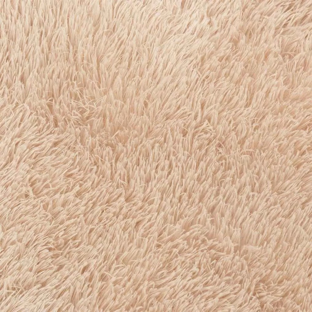 bézs poliészter hosszú szálú NAVARRA bozontos szőnyeg 300x200cm