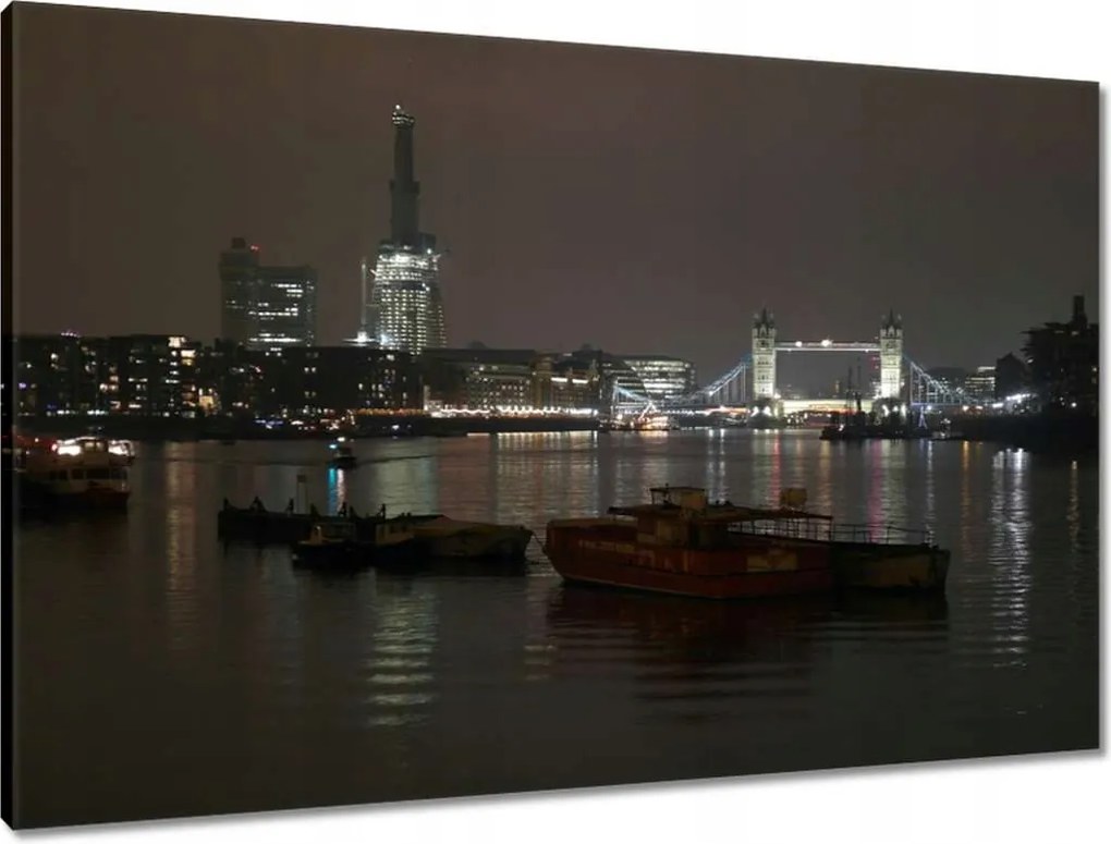 Vászonkép 90x60 London éjszaka