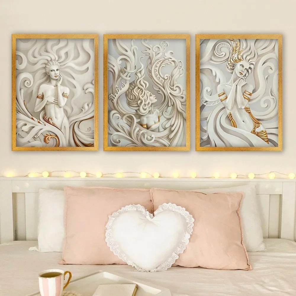 Kép szett 3 db-os 35x45 cm – Wallity