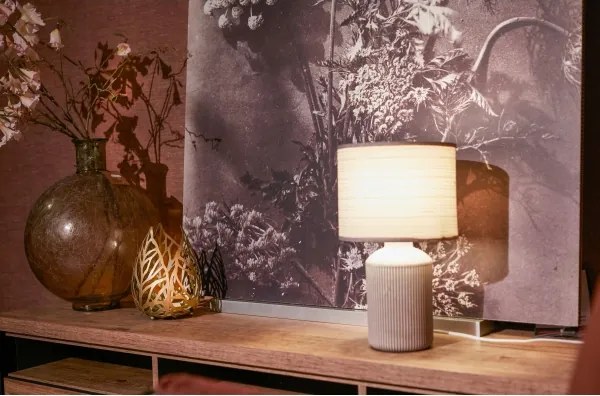 Brilo - INO asztali lámpa 1xE14/10W/230V, fehér