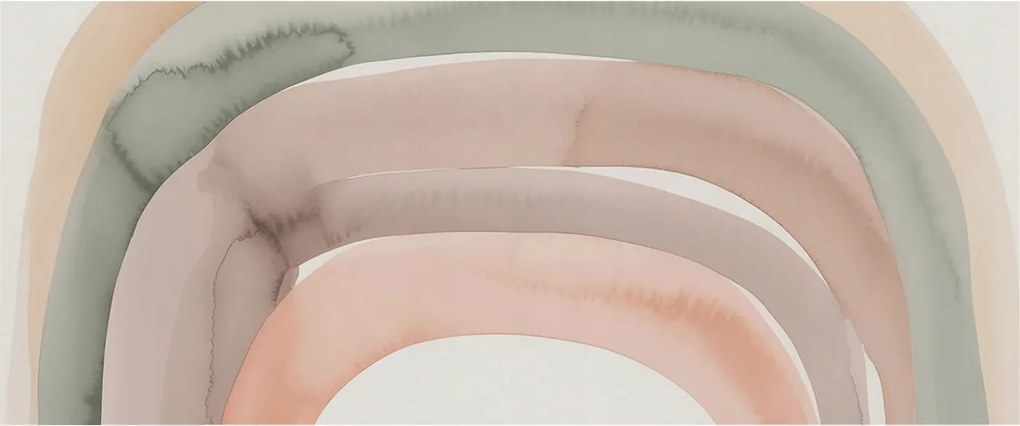 Dekoratív Fotótapéta Hálószobába Szivárvány ívek 250x104 Ragasztó