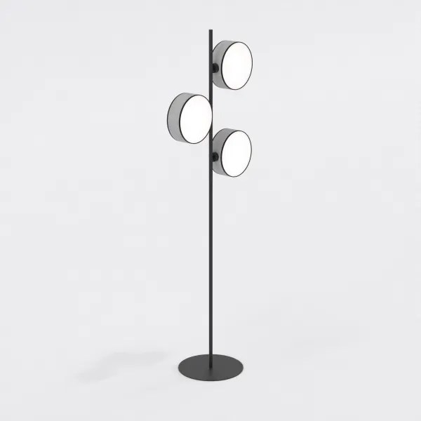 Állólámpa DRUMZ 3xE14/10W/230V szürke