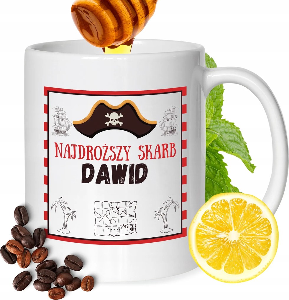 Bögre Dávid Barát Férj Nyomtatott Ajándék Fehér 330ml