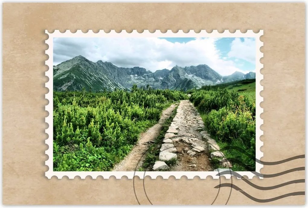 Poszterek 120x80 Kő út Tátra