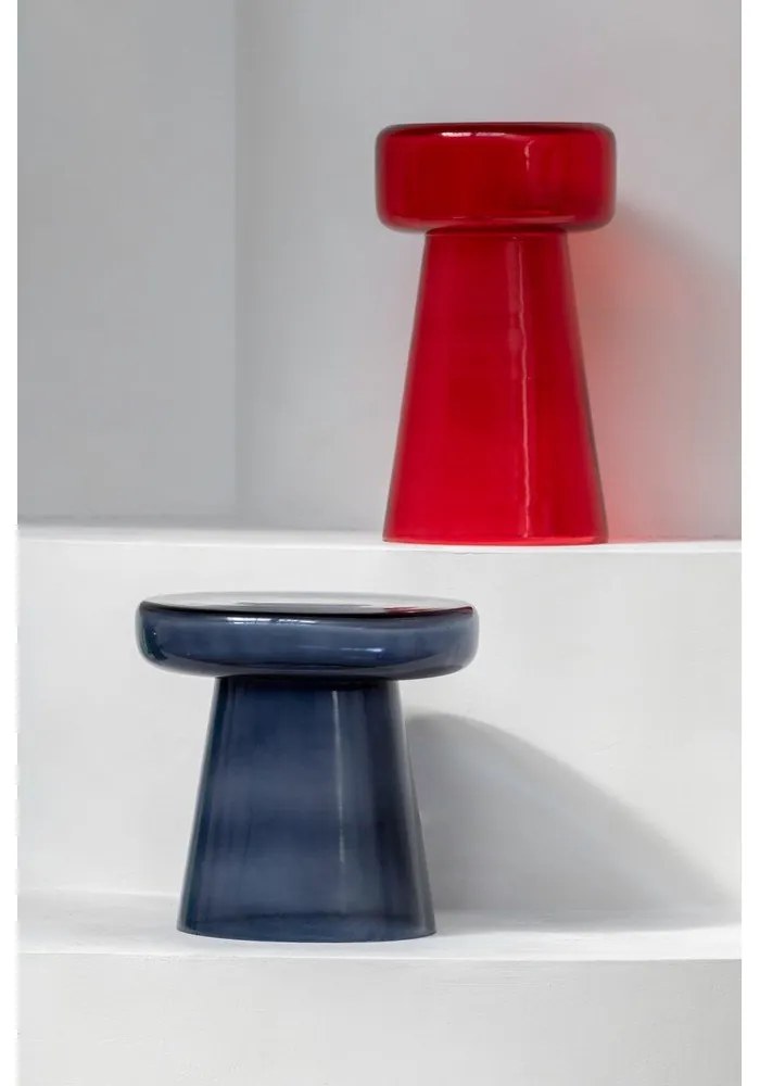 Üveg kerek tárolóasztal ø 41 cm Simpleza – Leitmotiv