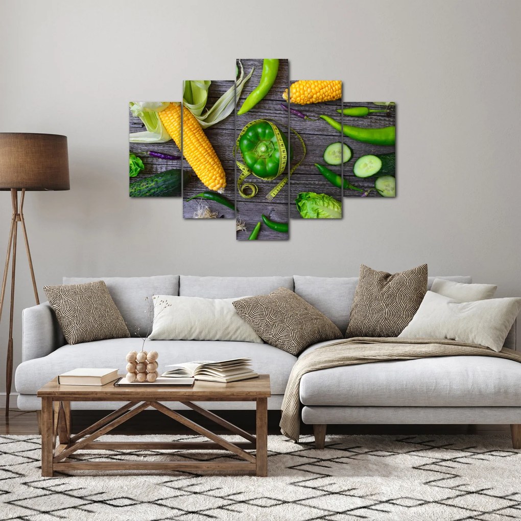 Zöldség képe (150x105 cm)