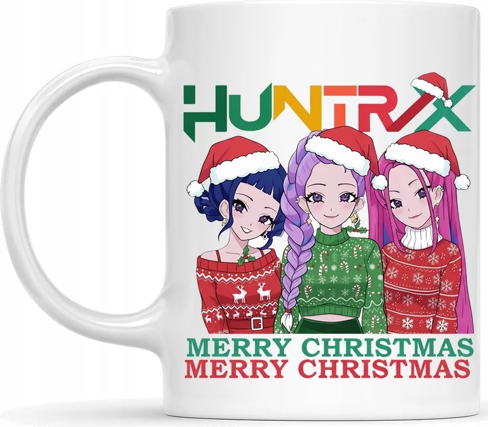 Huntrix Kpop Demon Hunters Bögre Karácsonyi ajándék