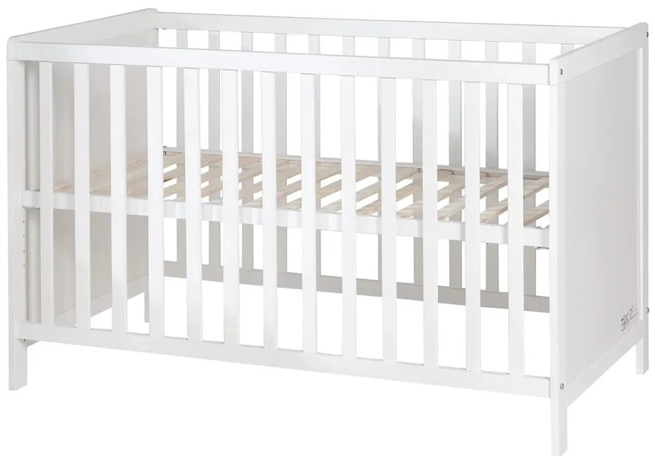 Fehér babaágy 60x120 cm – Roba