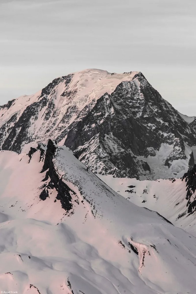 Poszter 20x30cm Alpok, Mont Blanc 3, Assaf Frank