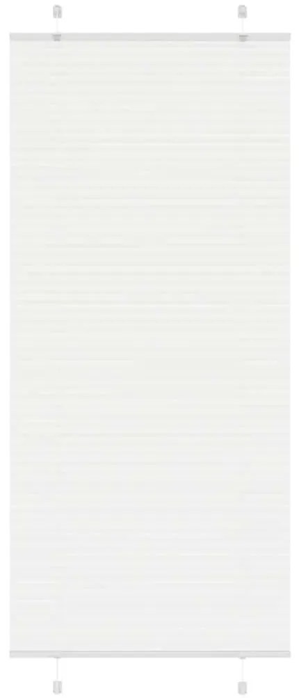 pliszírozott redőny Fehér 90x200 cm szövetszélesség 89,4 cm