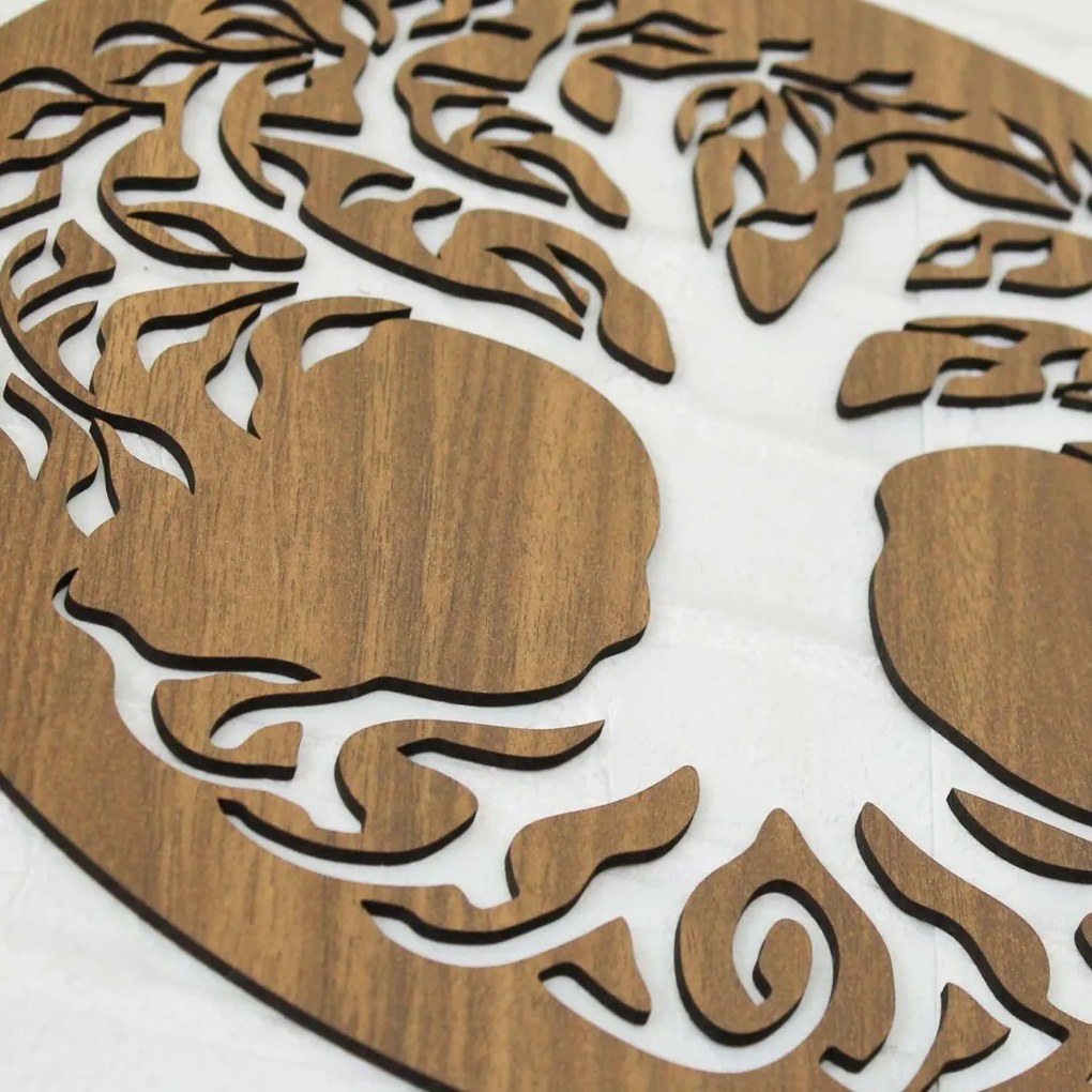 DUBLEZ | 2 az 1-ben fából készült életfák - Hod és Netzach