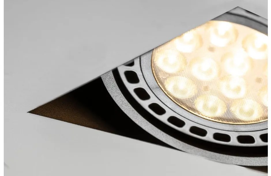 Lámpa Mennyezeti lámpatest Milo,4731,AC220-240V, 50/60 Hz, 1* GU10, ES111,IP 20, süllyesztett, keret nélküli, fekete