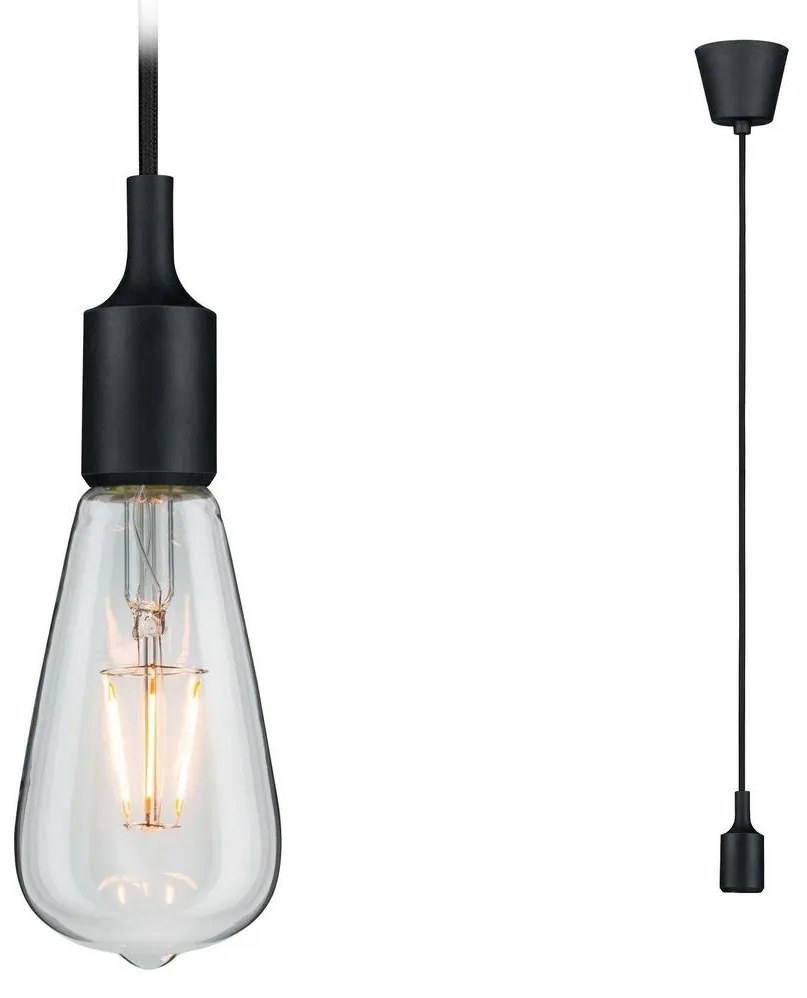 Paulmann 50346 - Tápkábel NEORDIC 1xE27/20W/230V IP44