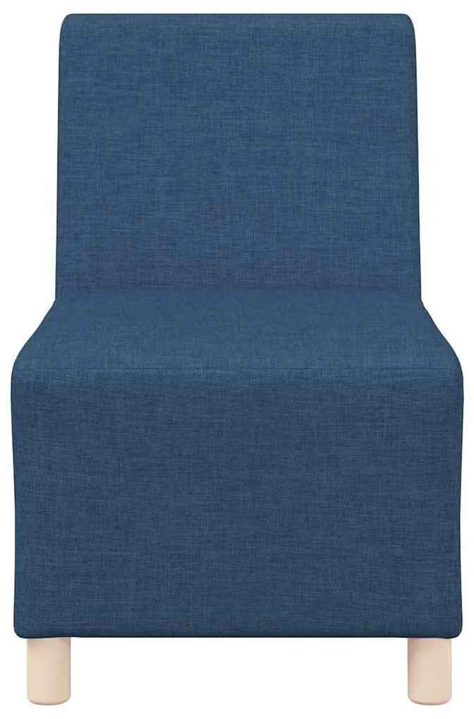Karfa Nélküli Modularis Kanapé Egység 2 pcs Kék 55 x 74 x 82 cm