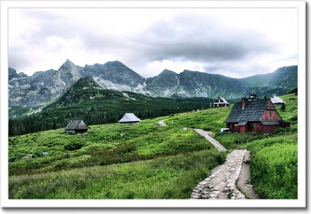 Poszterek keretben 60x40 Tátra Lánctalpas csarnok