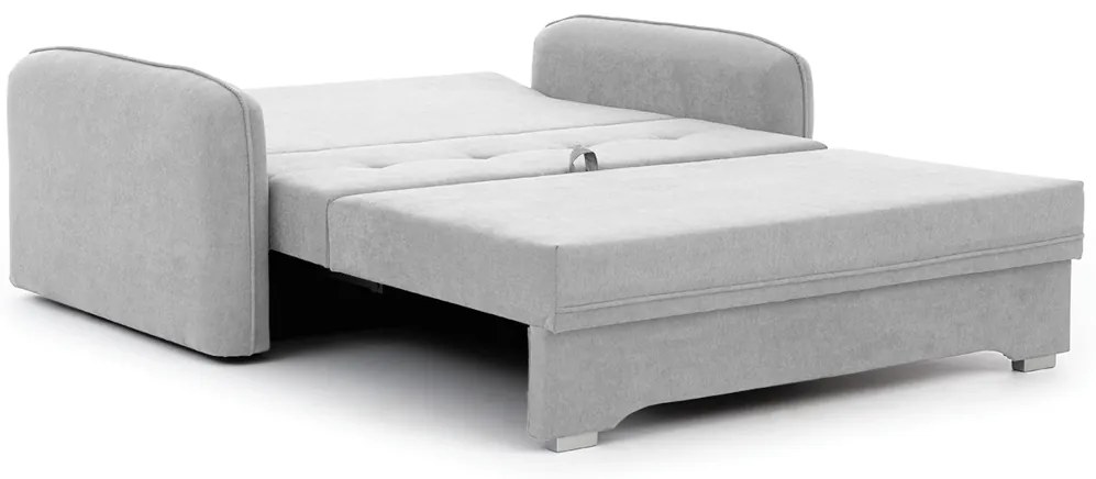 Kihúzható 2 személyes kanapé LAINE, világosszürke