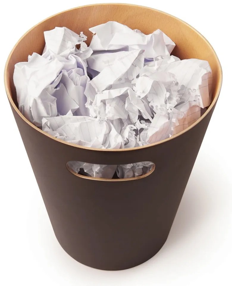 Woodrow barna szemetes, 7,5 l - Umbra