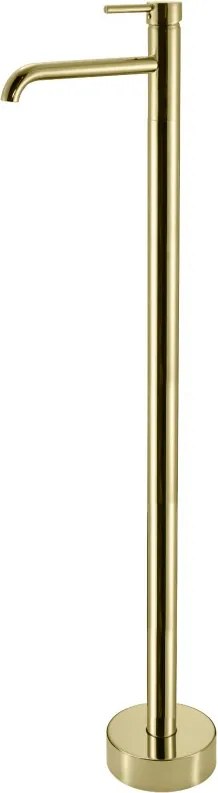 Mexen Rumba szabadon álló mosdó csaptelep, arany - 73534-50