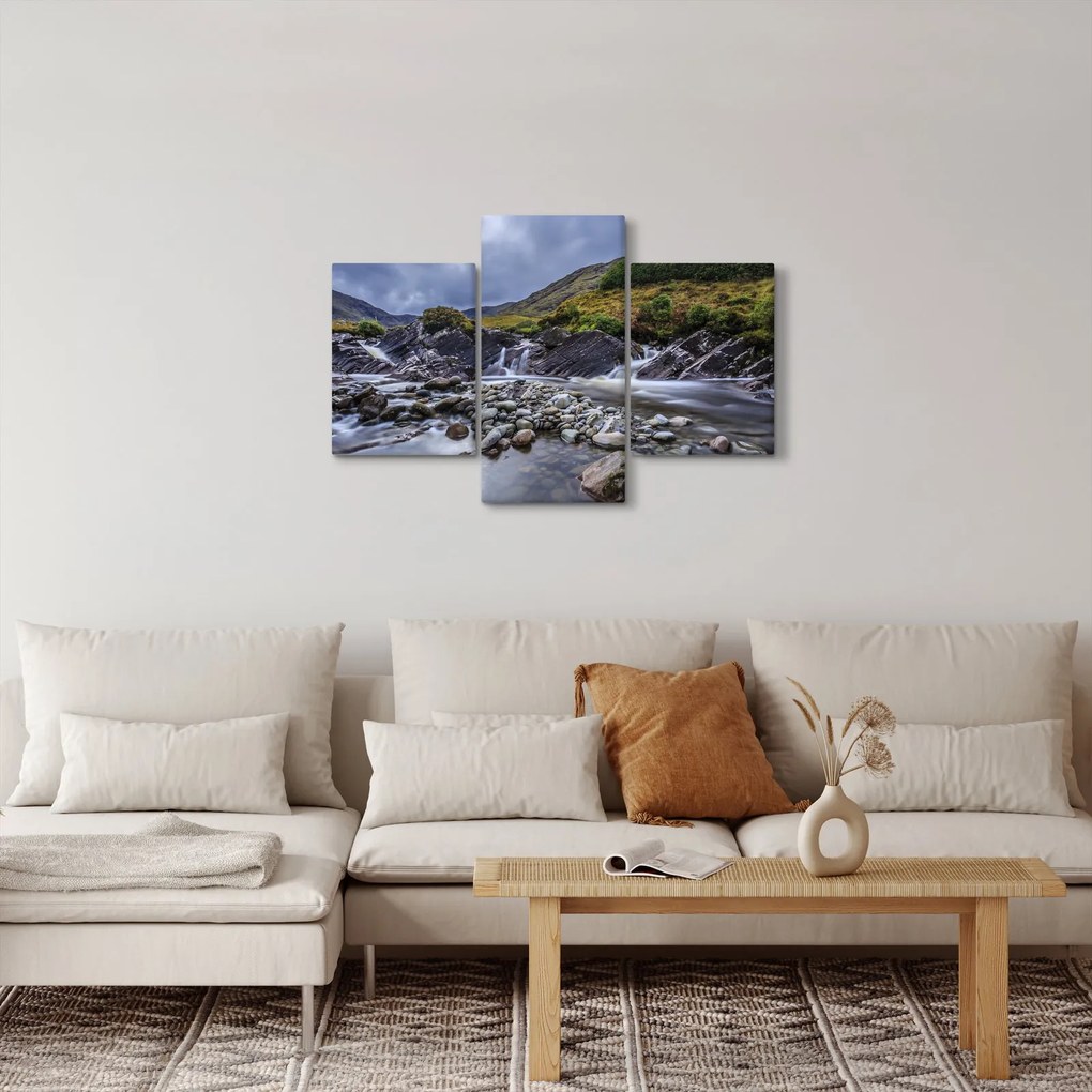 Folyó víz képe (90x60 cm)