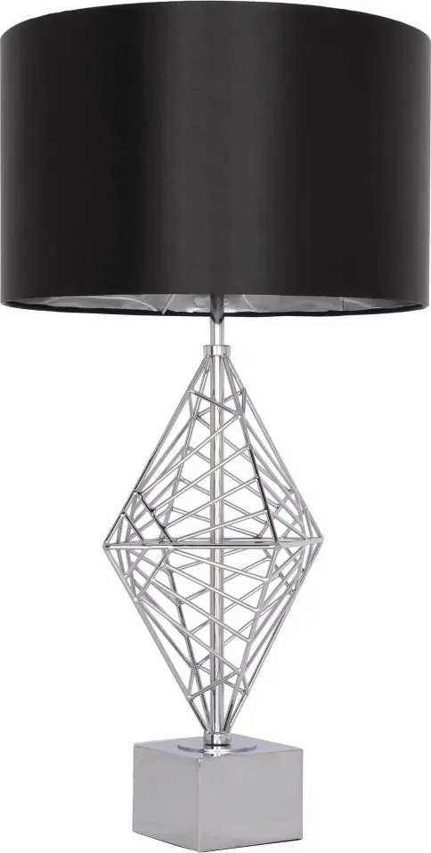 Cosmolight CARACAS T01960CH Asztali lámpa 1x40W/E27