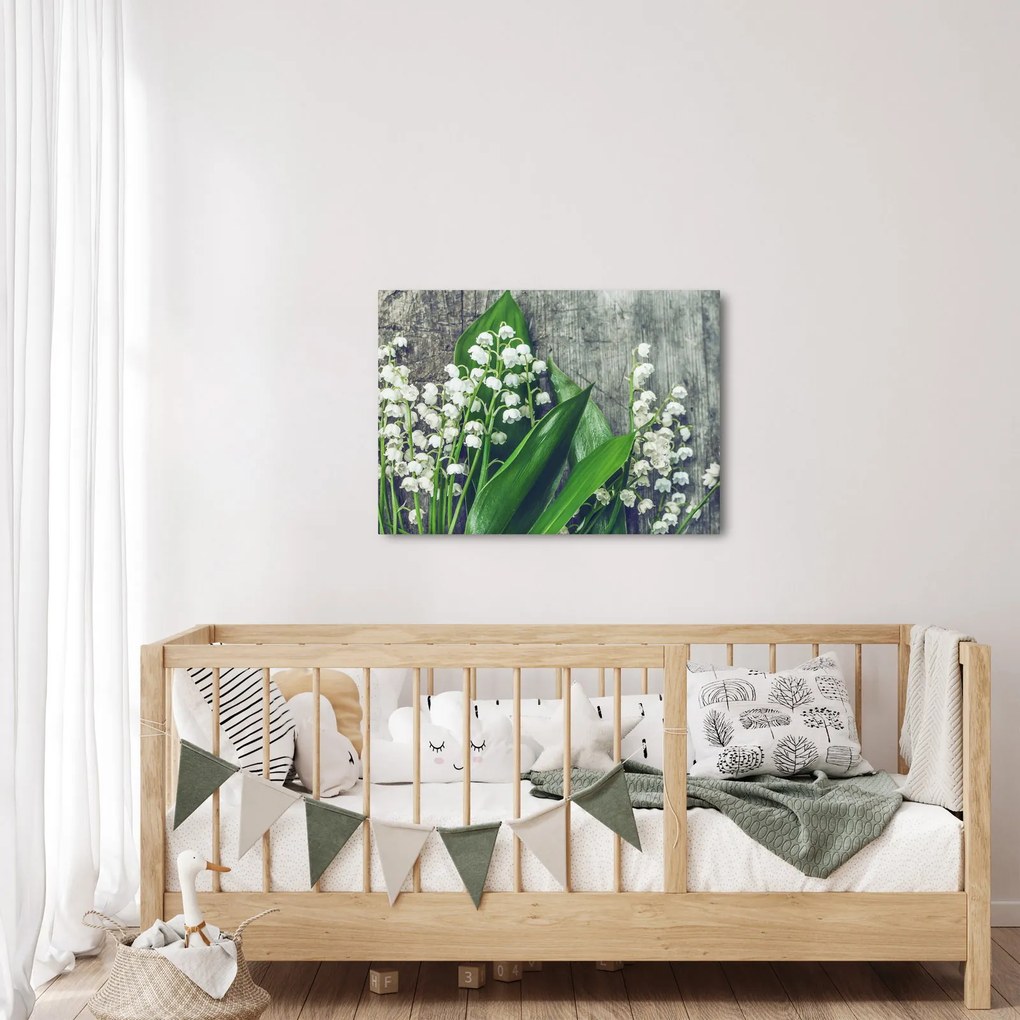 A gyöngyvirág képe (70x50 cm)