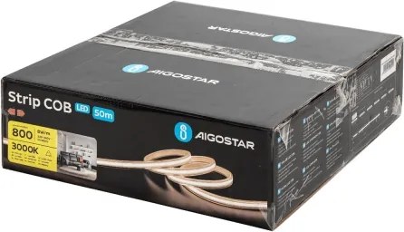 Aigostar - LED szalag 50m LED/320W/230V 3000K IP65