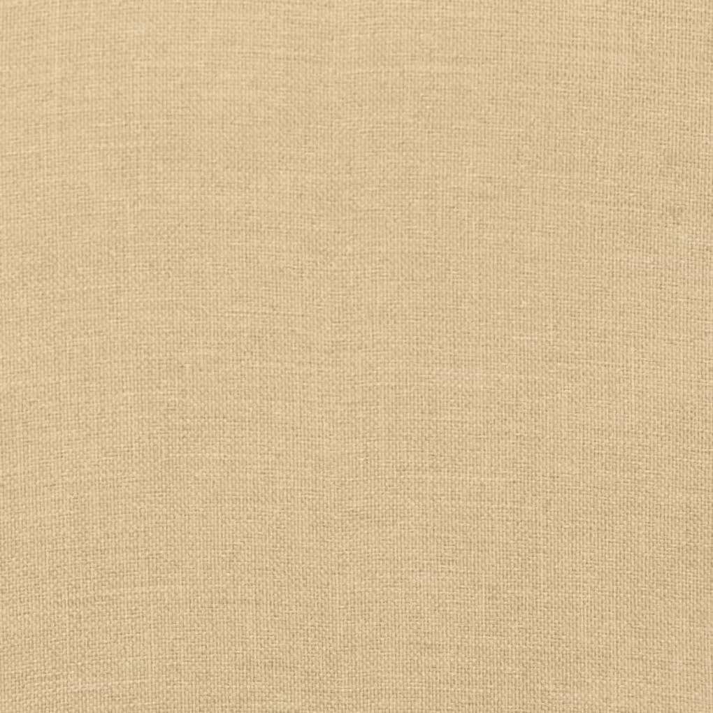 2 db melange bézs szövet kerti padpárna 120 x 50 x 7 cm