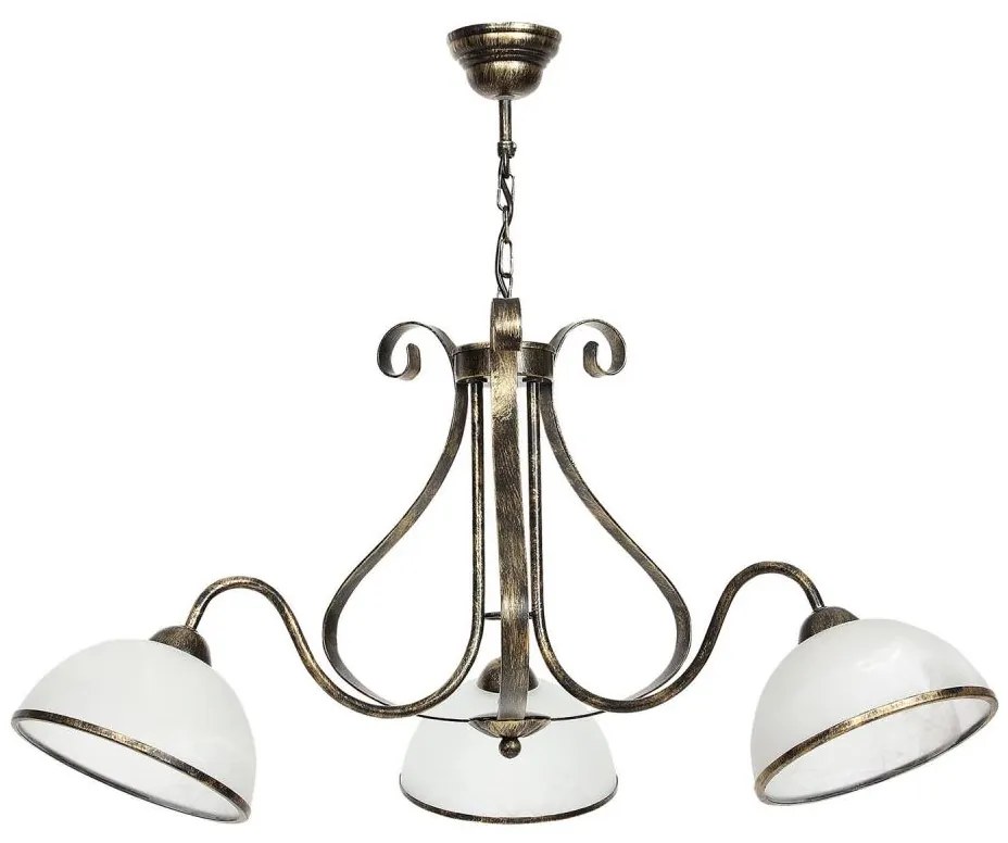 ANTICA láncos csillár 3xE27/60W/230V