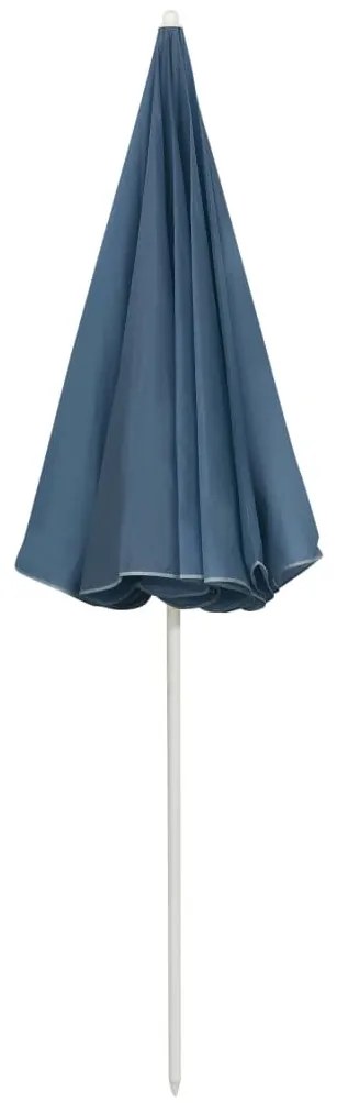 kék strandnapernyő 240 cm