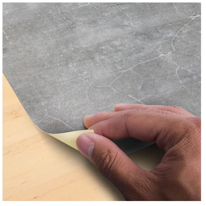 Slab Sticker Waxed Concrete padlómatrica, 60 x 60 cm - Ambiance