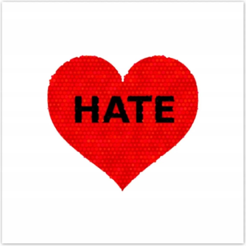 Poszterek 100x100 Hate