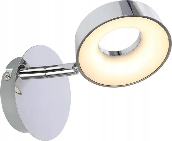 Fali lámpa Candellux Isla krómozott