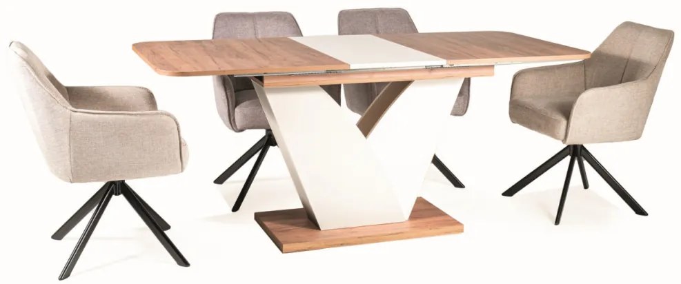 Vidar bővíthető étkezőasztal 140-180 cm