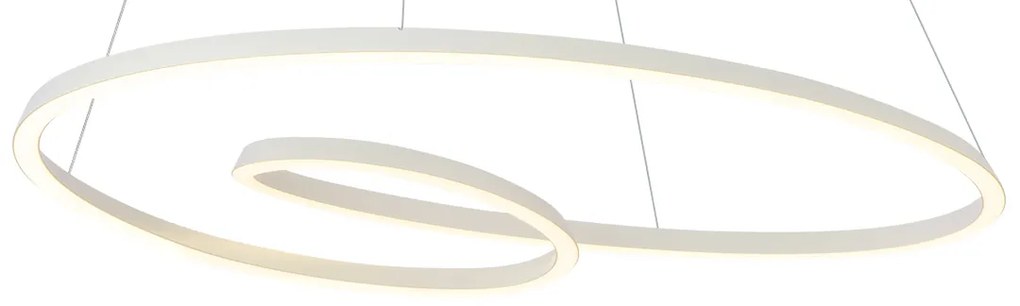 Skandináv függőlámpa bézs 60cm LED-del, 3 fokozatban dimmelhető - Circuit