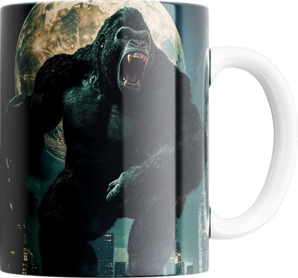 Bögre King Kong Bögre Kiváló Minőség Ajándék Szöveg
