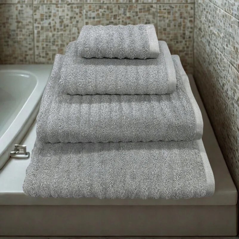 Fürdőlepedő 30x50cm River 550g/m2 100% pamut Vital Home Antracit