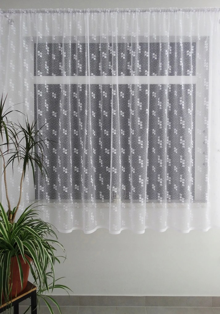 Mg Függöny 22839 Fehér Alagúttal magasság 90cm