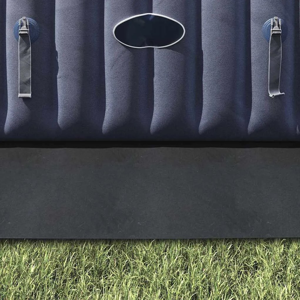 Medence alatlappal Fekete 396 x 396 x 0,1 cm Nemes szövet