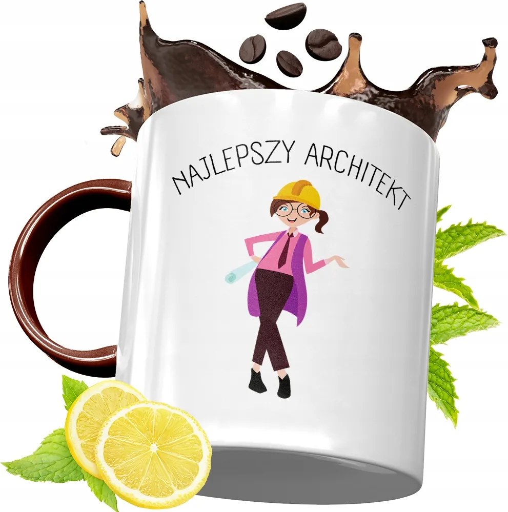 Bordó Bögre Építésznek Születésnapi Ajándék fényképes nyomtatással