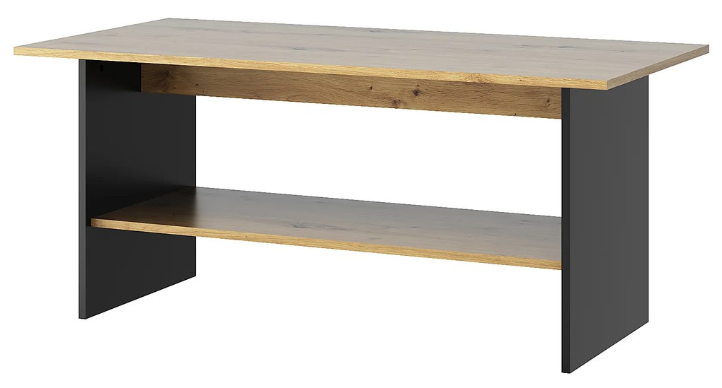 Dohányzóasztal Bobbie (artisan tölgy + fekete). 1052774