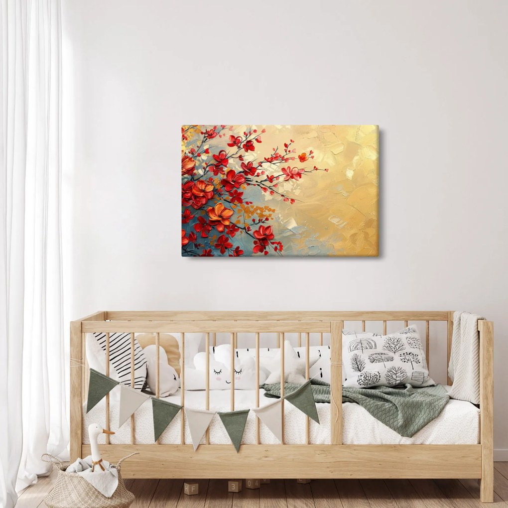 Kép - Virágzó fa (90x60 cm)
