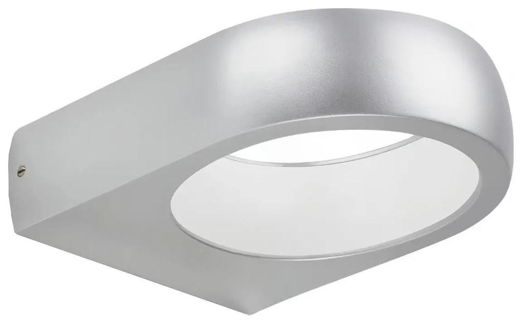 Telefunken 320204TF - LED kültéri fali lámpa LED/6,5W/230V IP44 matt króm