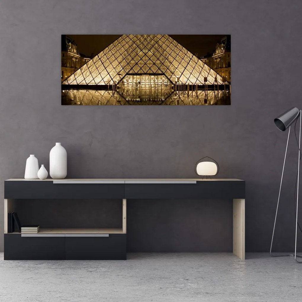 Louvre képe (120x50 cm)