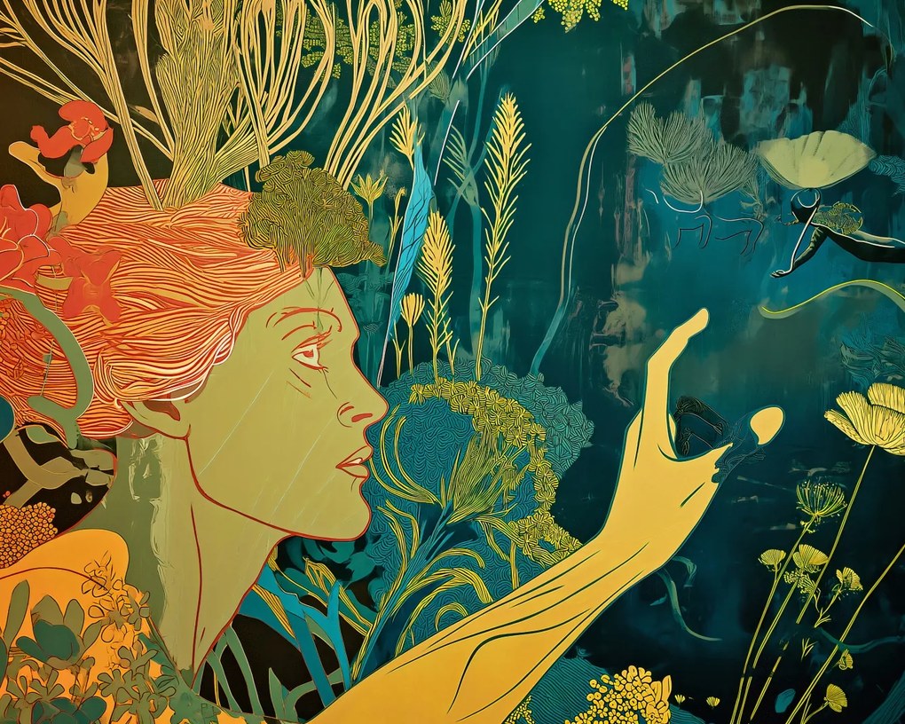 Poszter 50x40cm Hívás Flórába