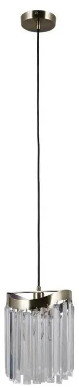 ITALUX PND-44544-1 - Csillár zsinóron SABRIGA 1xE14/40W/230V matt króm