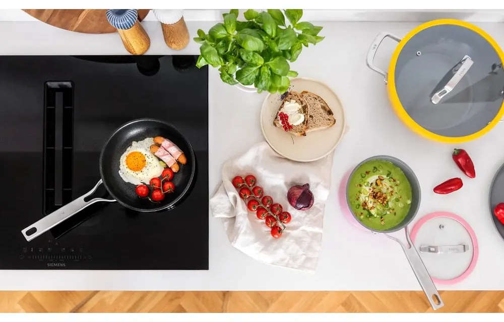 Rozsdamentes acél serpenyő tapadásmentes felülettel ø 26 cm Lucca 3.0 – FABINI