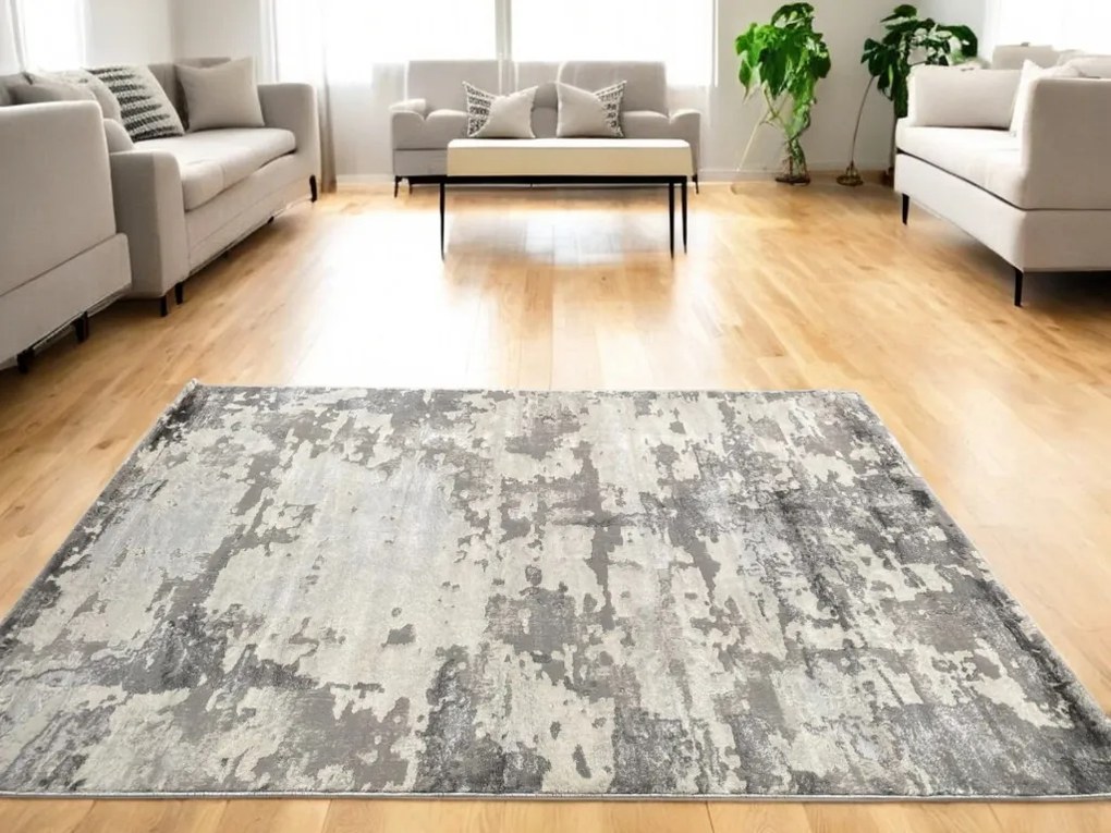 Veston 51271 szürke modern szőnyeg 200x290 cm