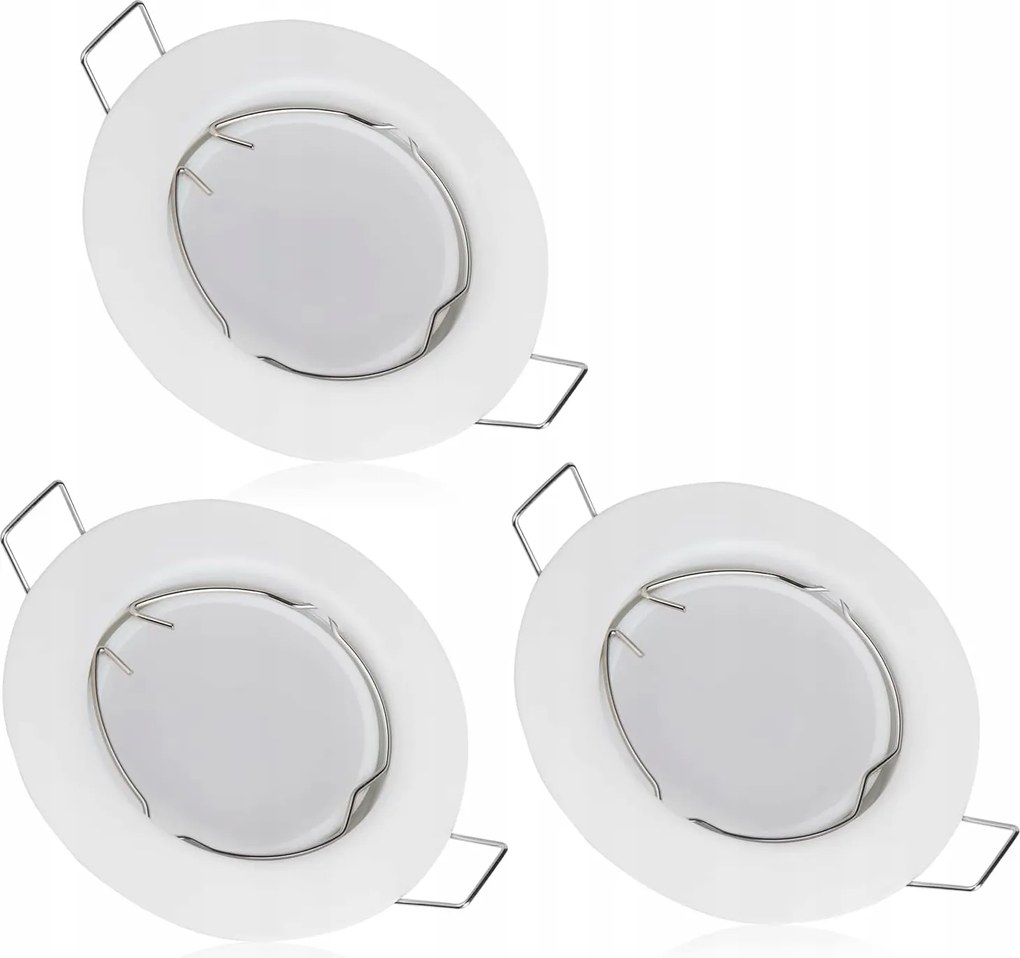 Mennyezeti spotlámpa kerek Klklklkllkl fehér